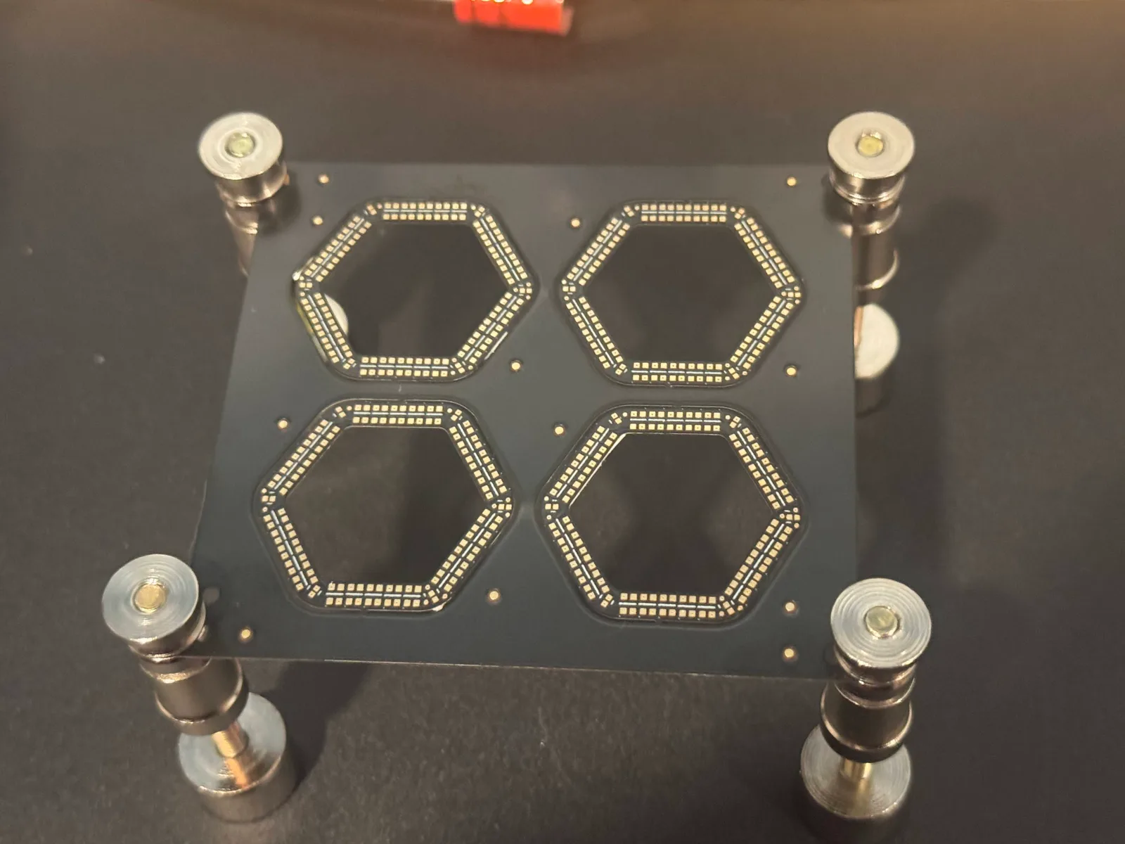 FlexiGlow:  Wearable Hexagon Neopixels