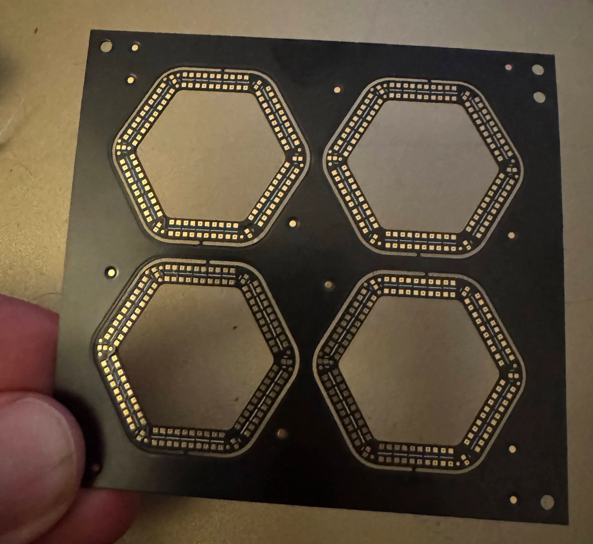 flexiglow wearable hexagon neopixels — project detail 2